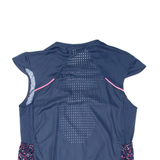 DECATHLON Cycling Womens T-Shirt Blue L