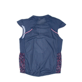 DECATHLON Cycling Womens T-Shirt Blue L