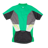 OLDO Cycling Mens Jersey Green 1/2 Zip L