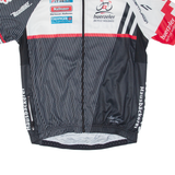 HUERZELER Cycling Full Zip Mens Jersey Black L