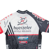 HUERZELER Cycling Full Zip Mens Jersey Black L