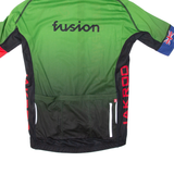JAKROO Cycling Full Zip Mens Jersey Green S