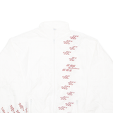 LA BASILESE Hidden Hood Womens Track Jacket White M