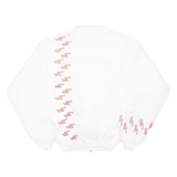 LA BASILESE Hidden Hood Womens Track Jacket White M