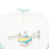 GIN TONIC Womens Track Jacket White L