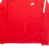 NIKE Mens Track Jacket Red L
