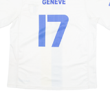 GARBO FC Geneva Mens Football Shirt Jersey White Crew Neck XL