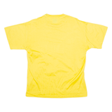 VALENTINO Mens T-Shirt Yellow Crew Neck M