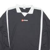 RIMA Mens Jersey Black Long Sleeve Collared L