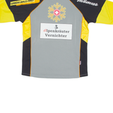THOMAS OBER FRIED Mens Jersey Grey 3/4 Sleeve Crew Neck L