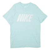 NIKE Mens T-Shirt Blue L
