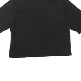 PUMA Cropped Womens T-Shirt Black S