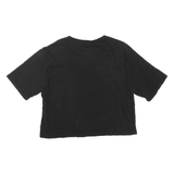 PUMA Cropped Womens T-Shirt Black S
