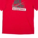 NIKE Mens T-Shirt Red M