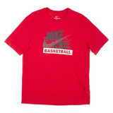 NIKE Mens T-Shirt Red M