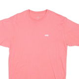 VANS Womens T-Shirt Pink M