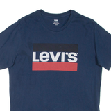 LEVI'S Mens T-Shirt Blue M