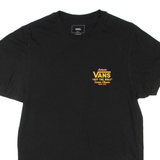 VANS Mens T-Shirt Black S