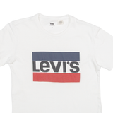 LEVI'S Mens T-Shirt White XS