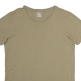 LEE Regular Long Fit Mens T-Shirt Green L