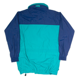 CB SPORTS Hidden Hood Mens Rain Coat Green Hooded M