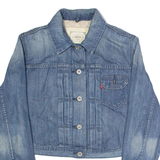 LEVI'S Womens Denim Jacket Blue XS