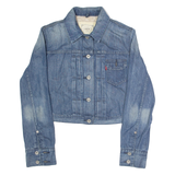 LEVI'S Womens Denim Jacket Blue XS