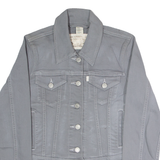 LEVI'S Womens Denim Jacket Grey XS