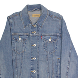LEVI'S Womens Denim Jacket Blue S