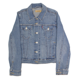 LEVI'S Womens Denim Jacket Blue S