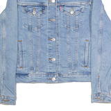 LEVI'S Womens Denim Jacket Blue S