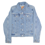 LEVI'S Womens Denim Jacket Blue S