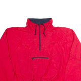 MATIN BLEU Mens Track Jacket Red XL