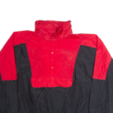 RIDGE Hidden Hood Mens Track Jacket Black XL