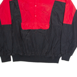 RIDGE Hidden Hood Mens Track Jacket Black XL