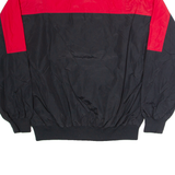 RIDGE Hidden Hood Mens Track Jacket Black XL