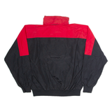 RIDGE Hidden Hood Mens Track Jacket Black XL