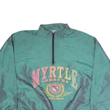 MAMACOCA Myrtle Beach Mens Shell Jacket Green USA ONE SIZE