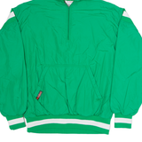 IN PLAY Mens Track Jacket Green Nylon Hooded M