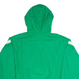 IN PLAY Mens Track Jacket Green Nylon Hooded M