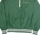 KING LOUIE Lambda Chi Mens Track Jacket Green Nylon XL