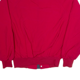 AUBURN Fresno State Bulldogs Mens Track Jacket Red Nylon USA M