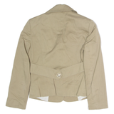 DOLCE & GABBANA Womens Blazer Waistcoat Brown XS