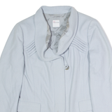 RED VALENTINO Womens Blazer Waistcoat Blue Wool S