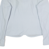 RED VALENTINO Womens Blazer Waistcoat Blue Wool S