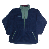 COLUMBIA Womens Fleece Jacket Blue XL