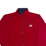 United We Stand Mens Fleece Jacket Red L