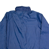 TRAX Mens Track Jacket Blue Nylon L