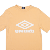 UMBRO Mens T-Shirt Orange S