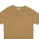 TOMMY HILFIGER Mens T-Shirt Brown M